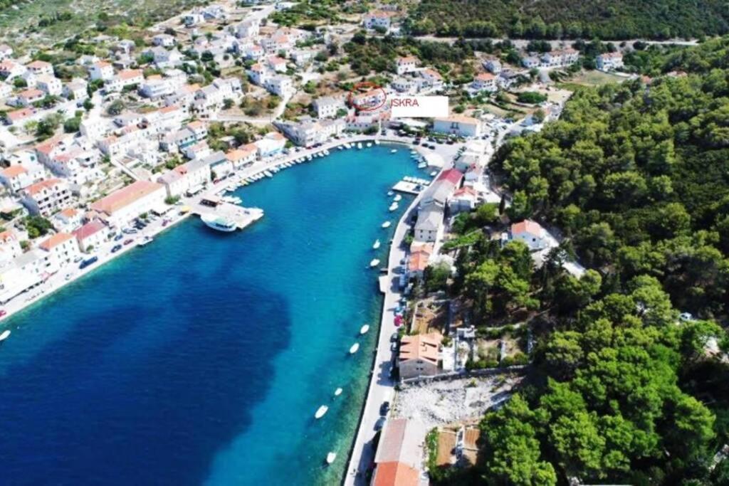 Seaview Apartment Sparkle Iskra - Povlja, Brac Povlja  Kültér fotó