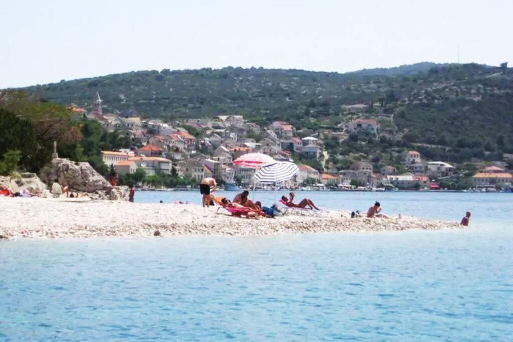 Seaview Apartment Sparkle Iskra - Povlja, Brac Povlja  Kültér fotó